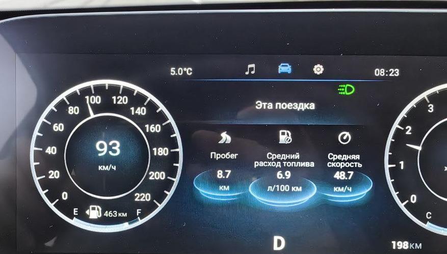 Калибровка датчика топлива на Omoda C5? Калибровка датчика топлива на Omoda C5?